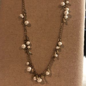 Pearl with Gold Necklace
